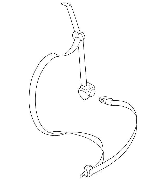 Seat Belt Assembly 705-857-805-G-01C