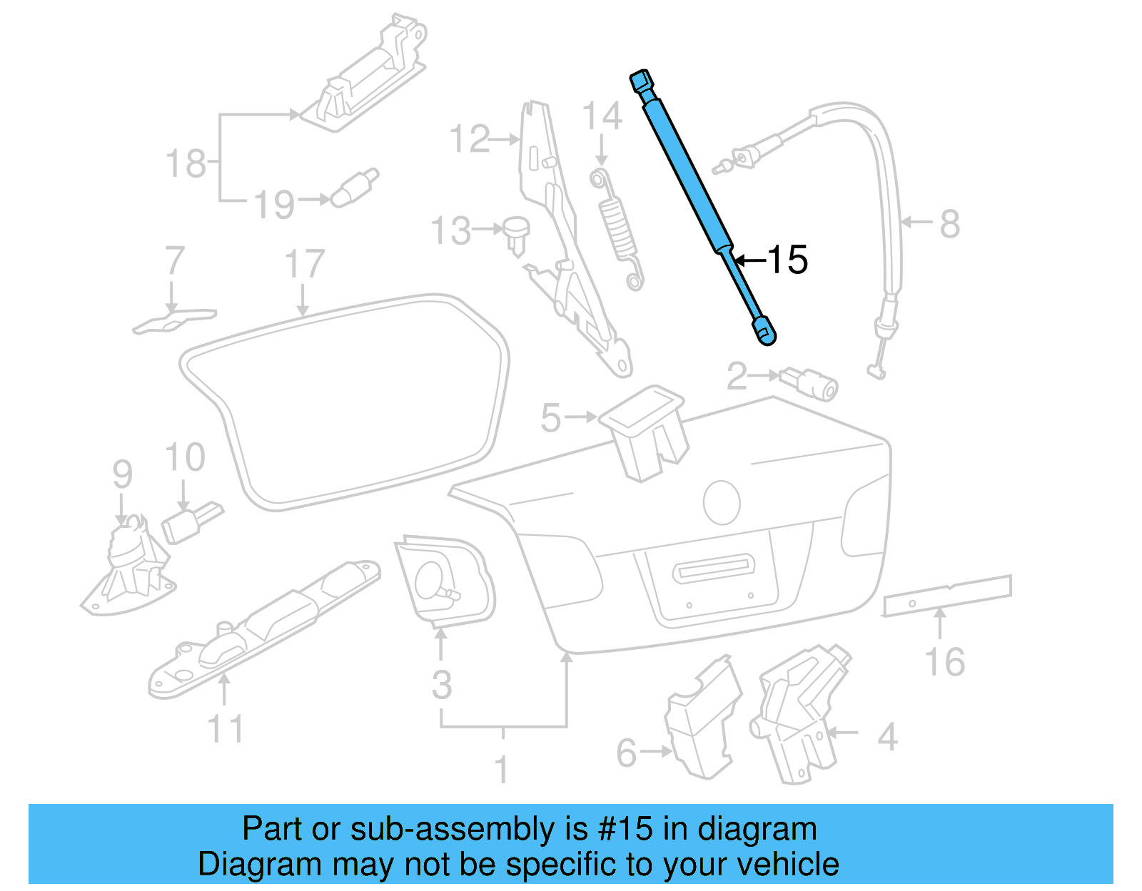 Support Cylinder 1K5-827-550-C - View 5
