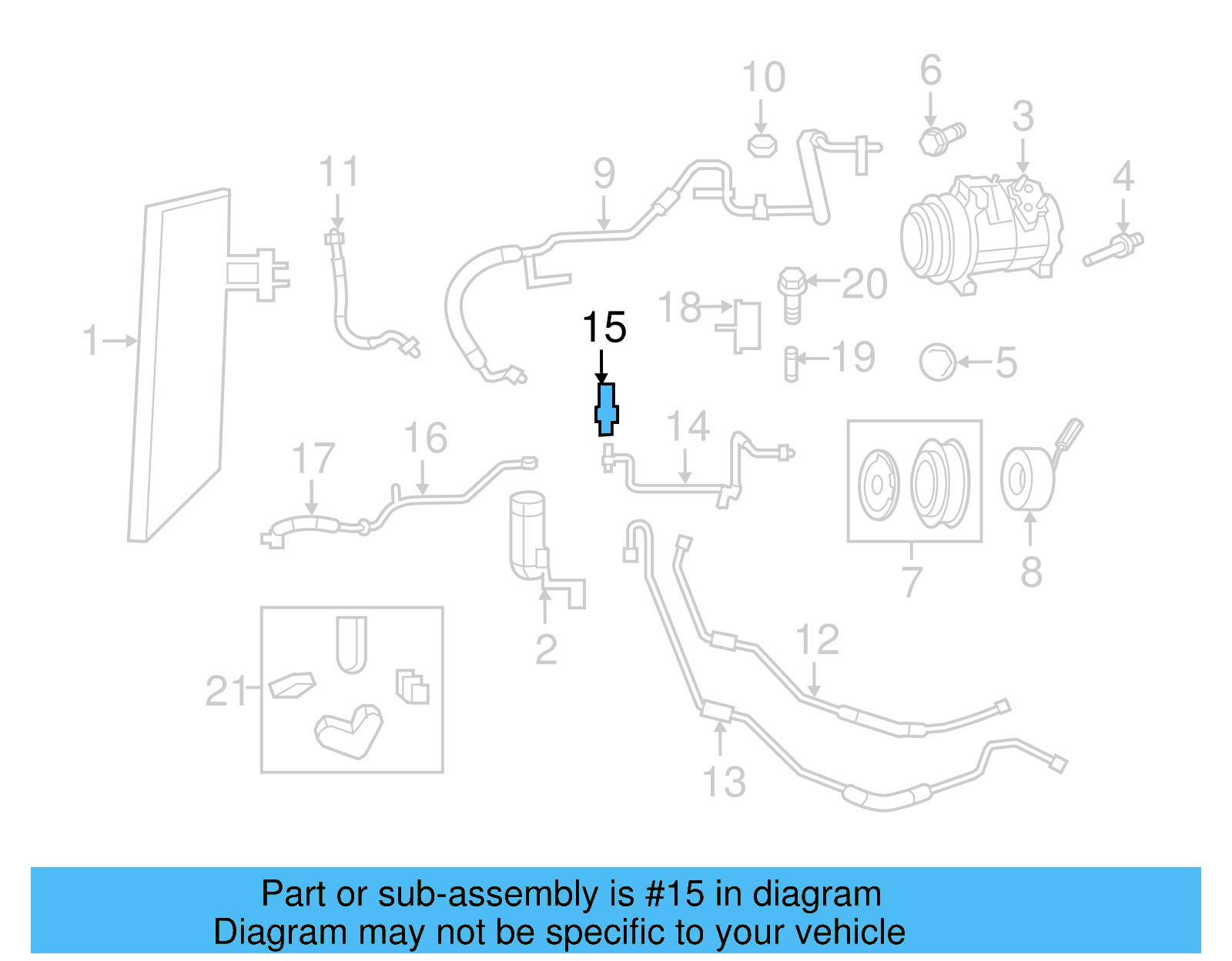 Pressure Switch 7B0-820-795-A - View 10