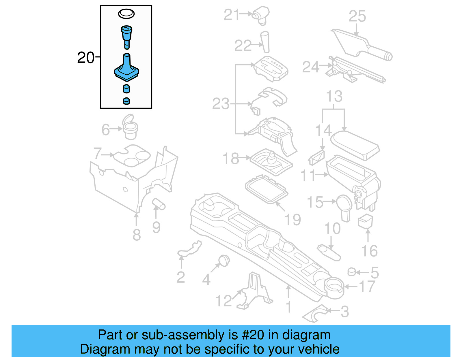 Shift Boot 1C0-711-113-AD-THL - View 11