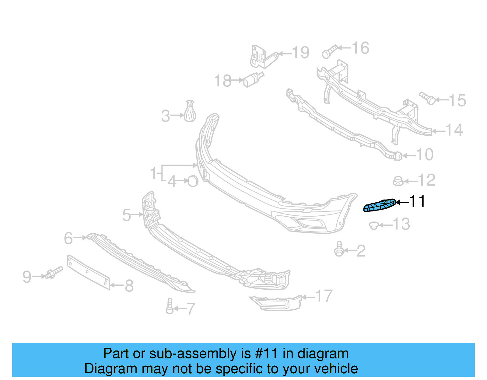 Side Retainer 5NN-807-050-B - View 7