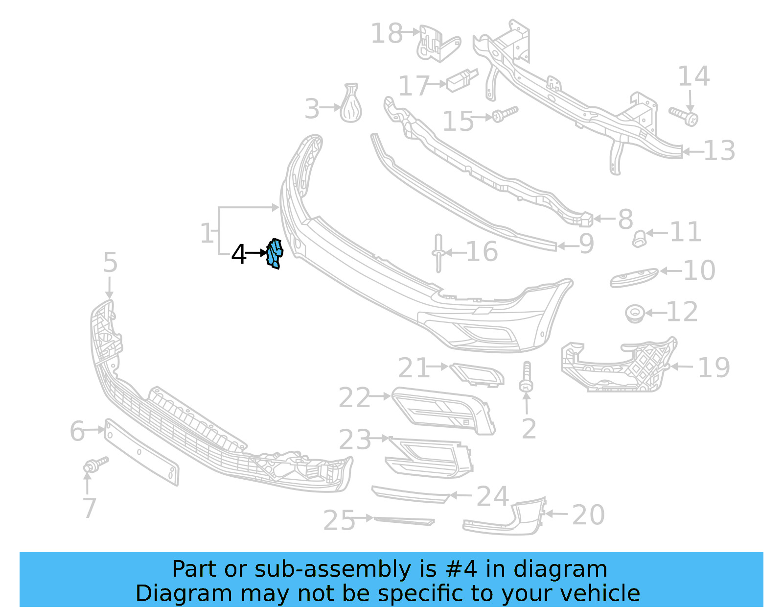 Tow Eye Cap 5NN807241A01C - View 4