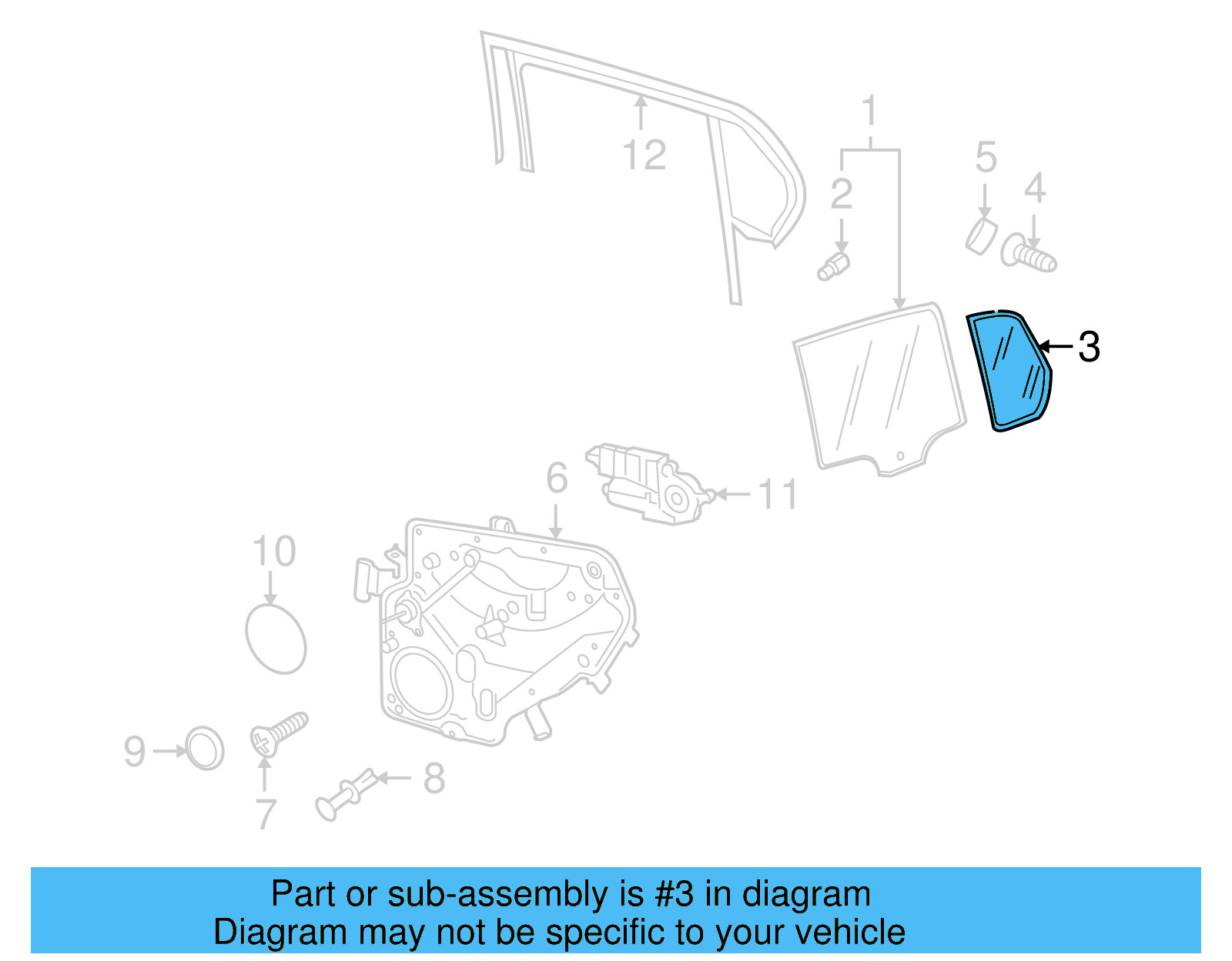 Fixed Glass 5K6-845-213-E - View 9