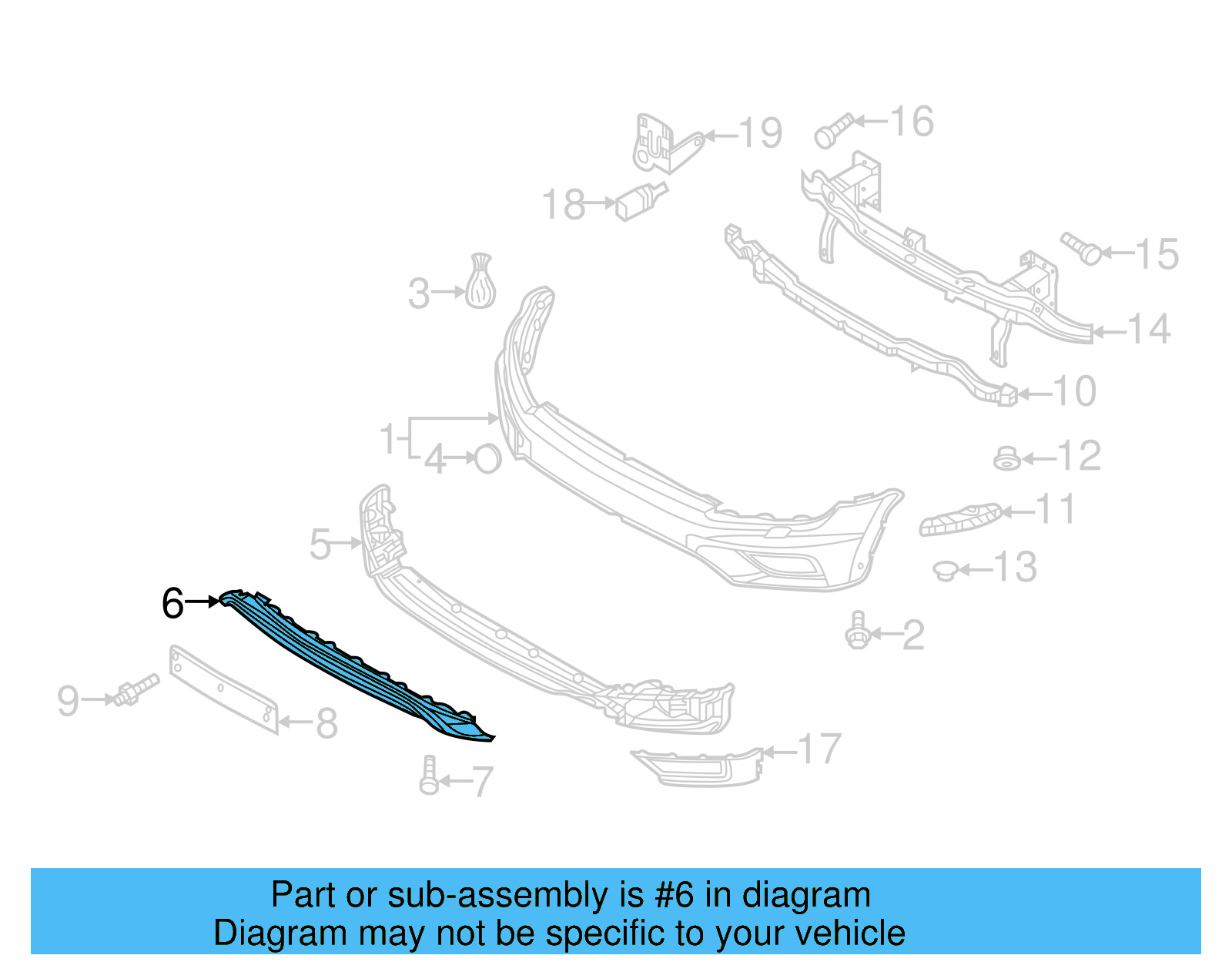 Valance 5NN-807-532-A-YE4 - View 4