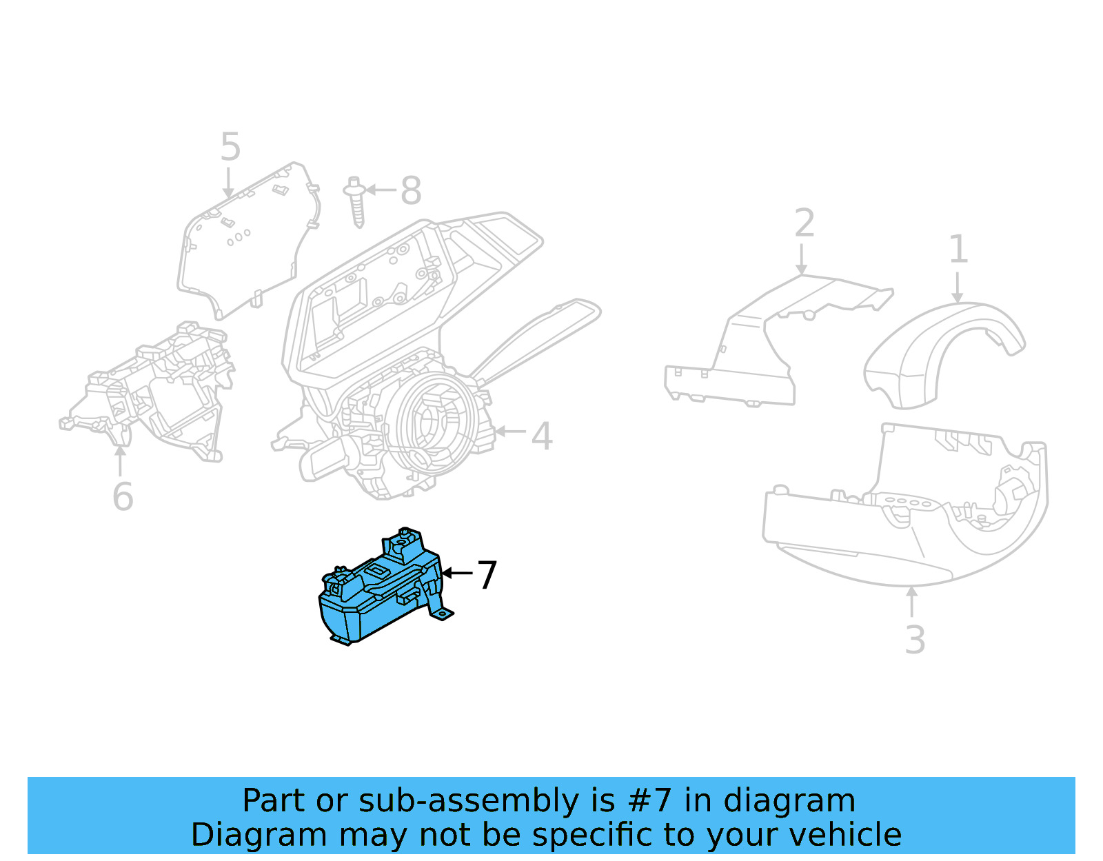 Immobilizer Unit 1EA-905-861 - View 4