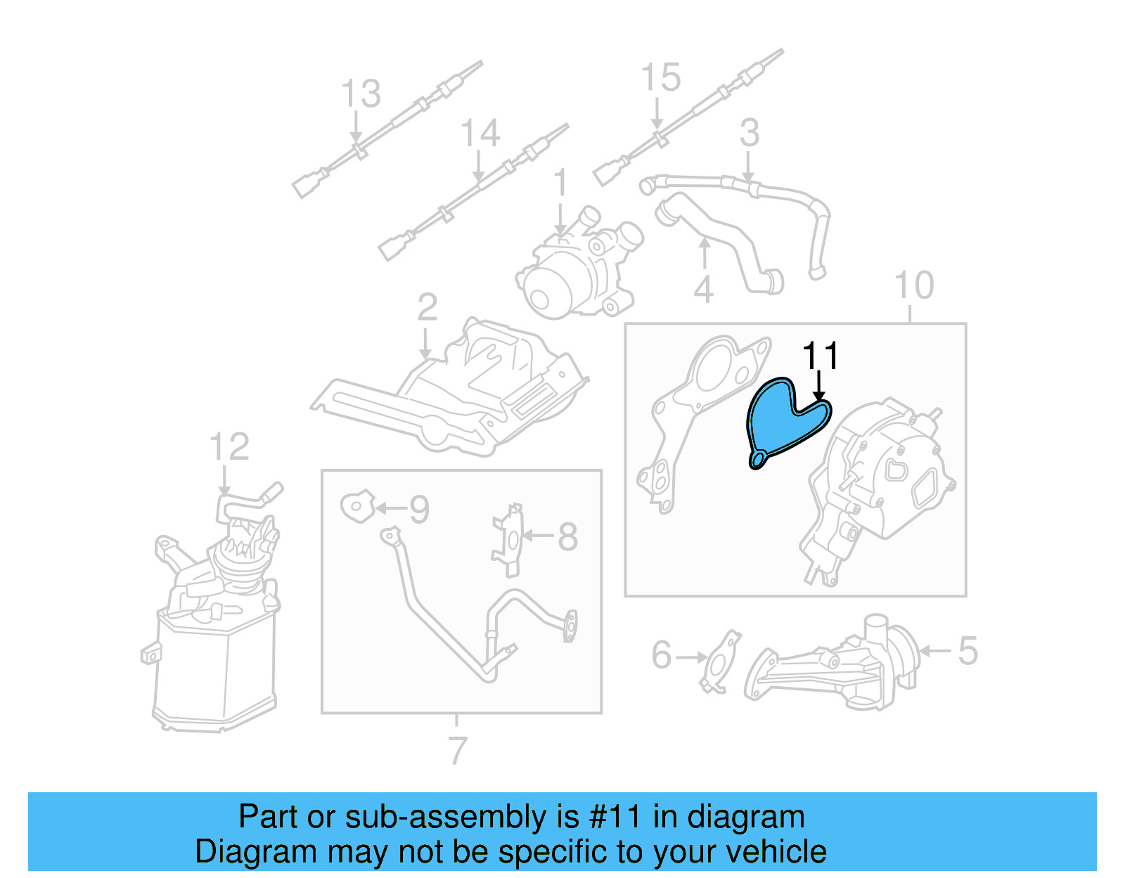 Vacuum Pump Gasket 07K-145-215-A - View 13