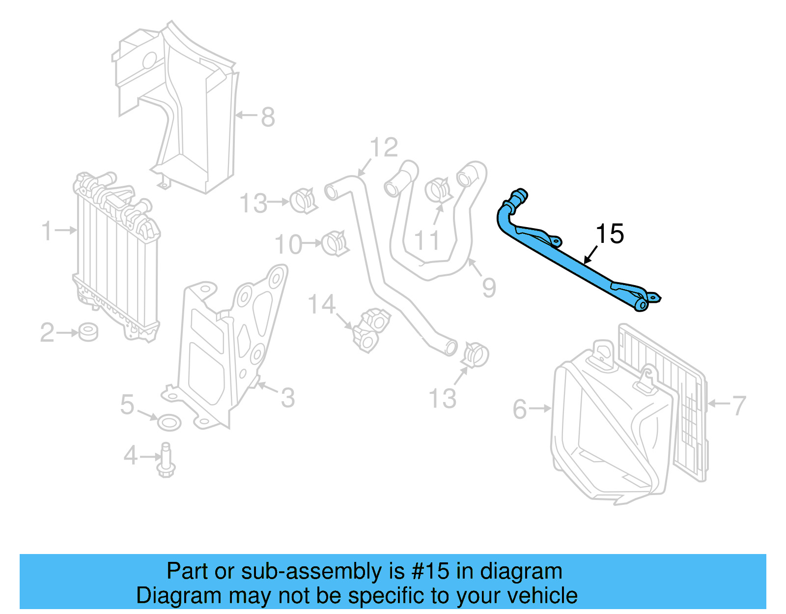 Tube 5Q0-121-070-AP - View 22