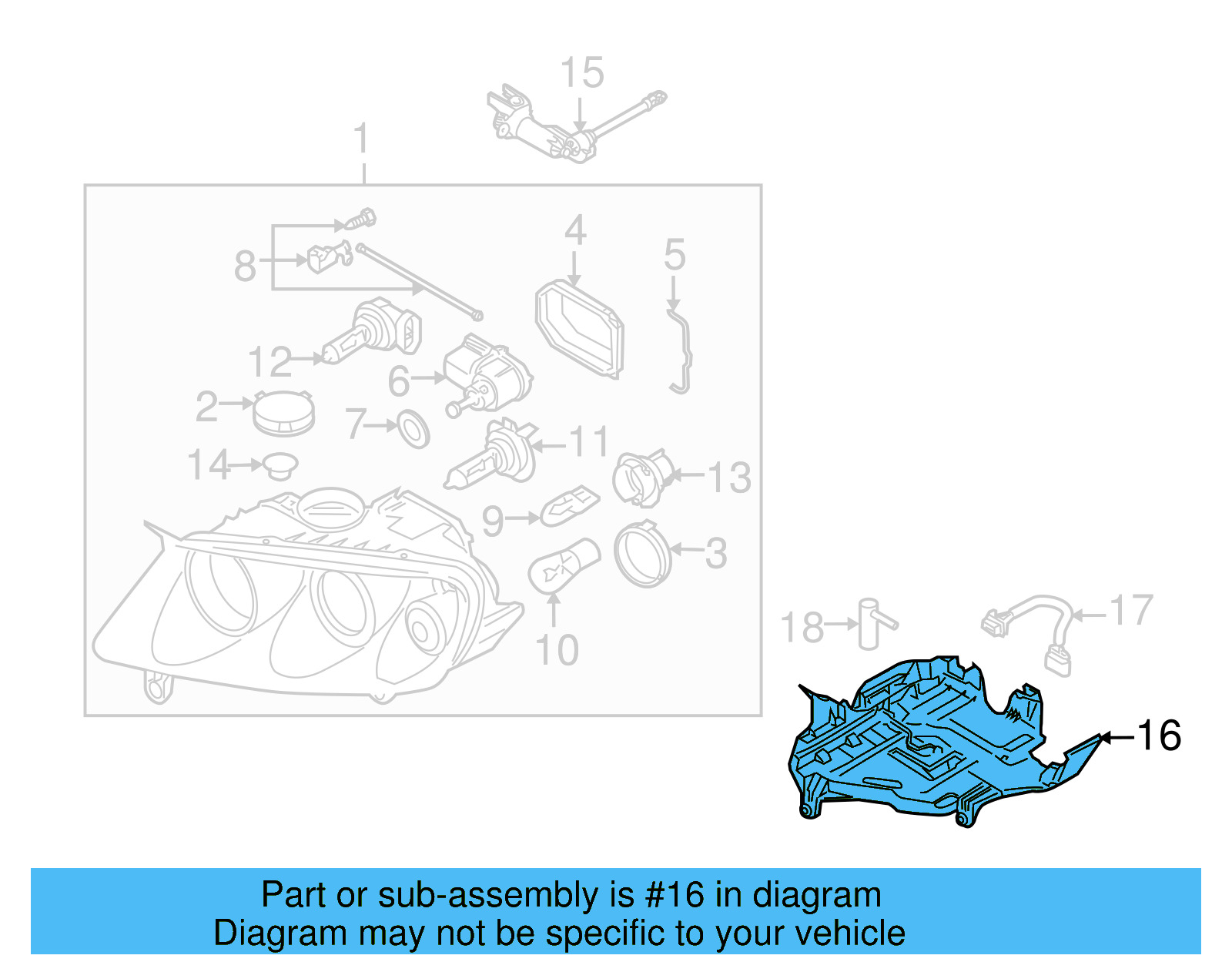 Mount Bracket 7L6-941-614-C - View 8