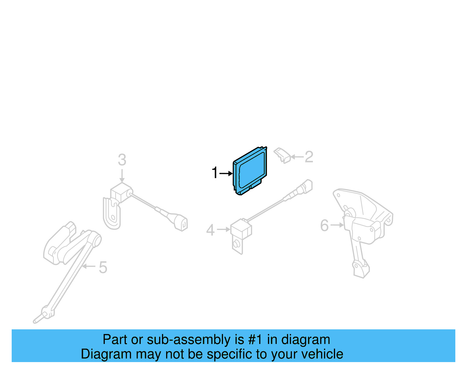 Control Module 3D0-907-553-C - View 4
