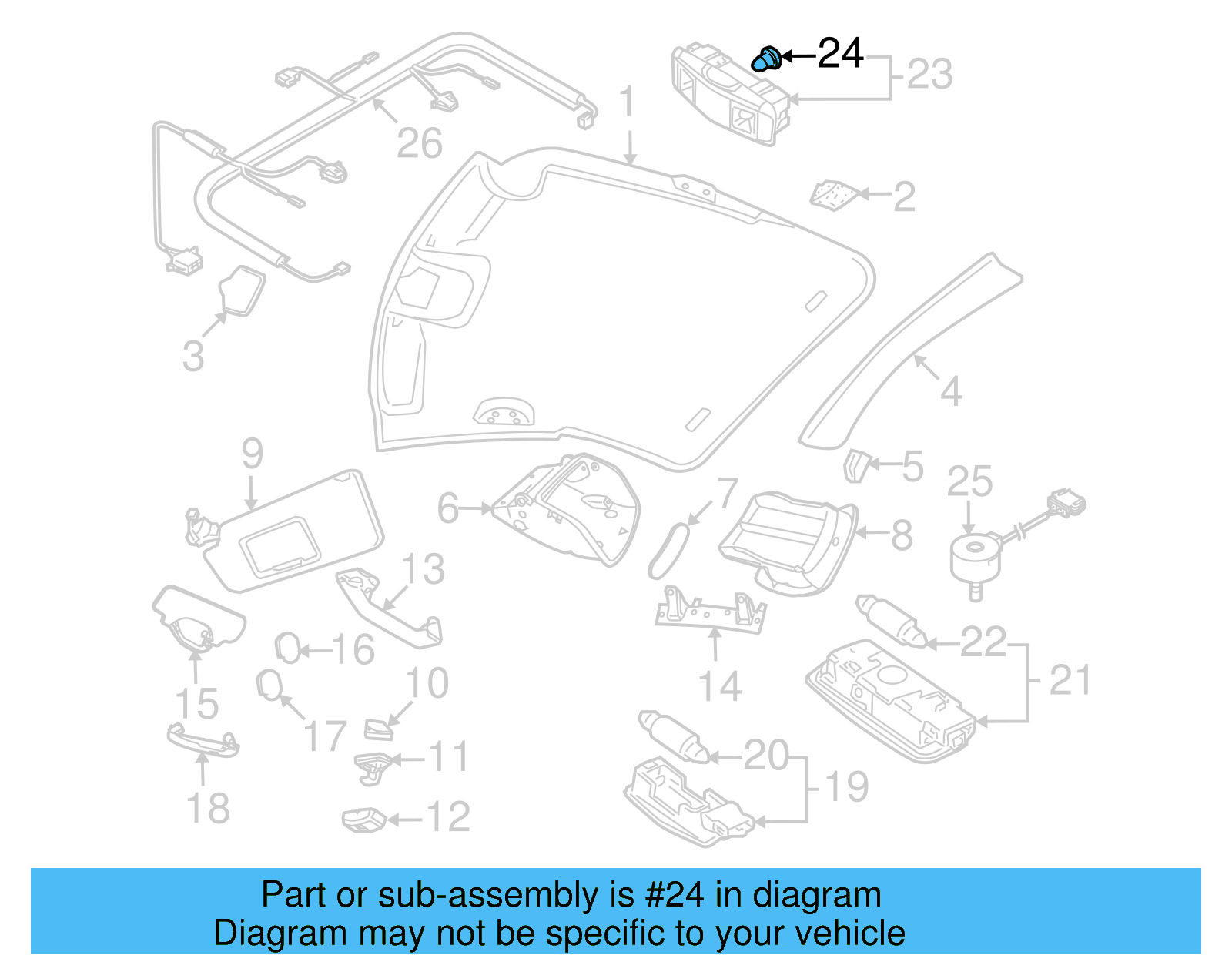 Reading Lmp Bulb 1J0-947-171 - View 4