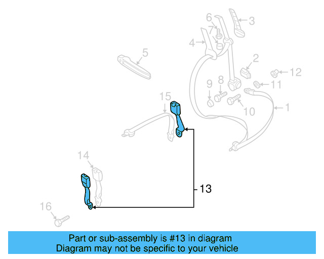 Buckle Bolt N-989-516-02 - View 15