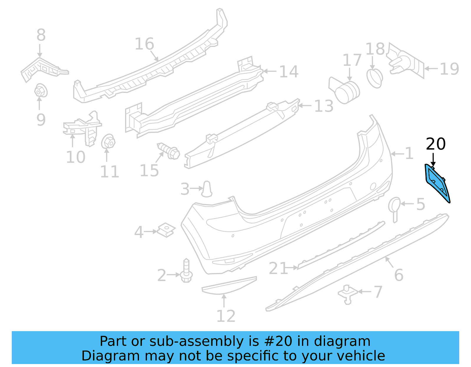 Molding 5G6-853-331-A-2ZZ - View 7