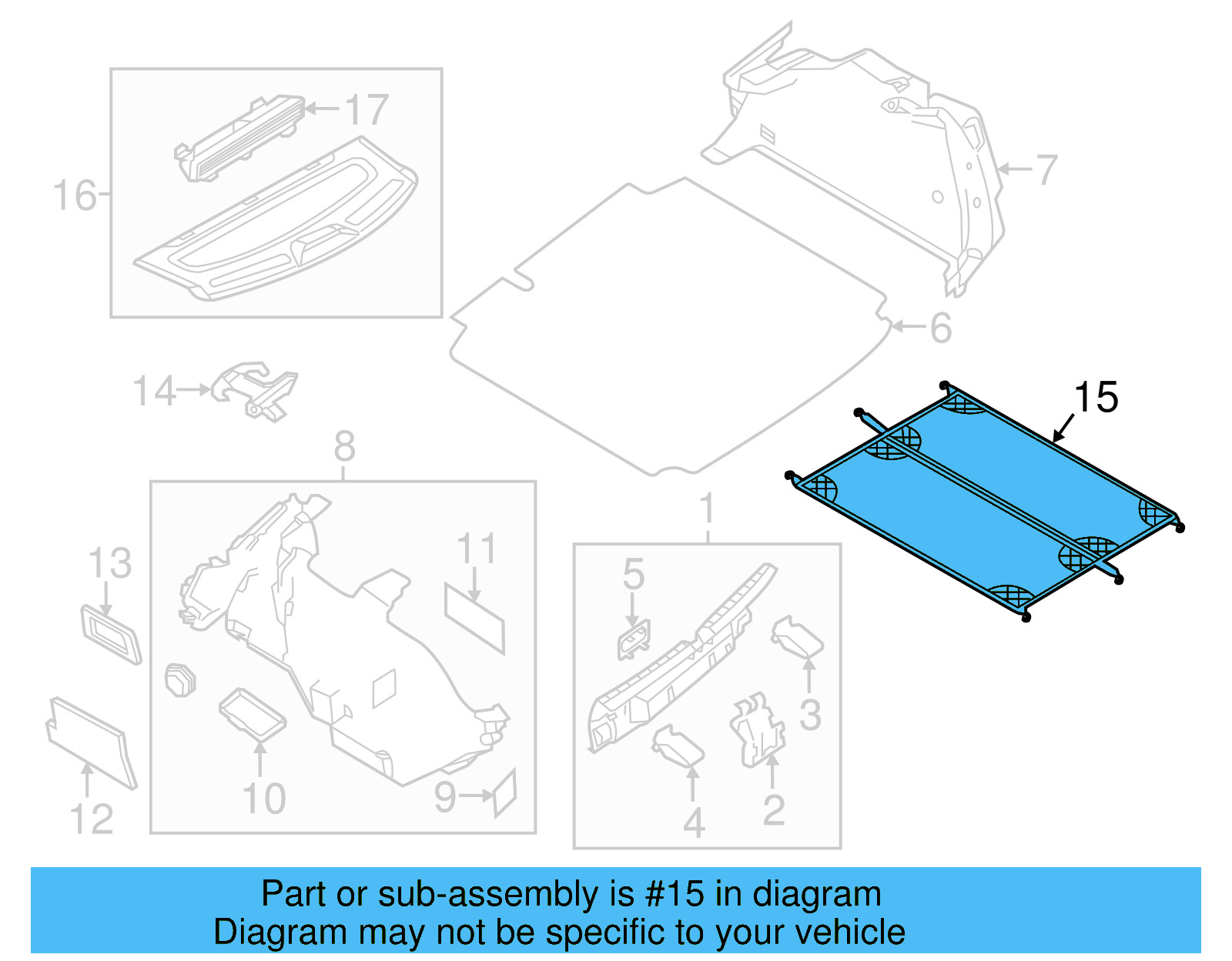 Cargo Net 1K5-867-689 - View 8