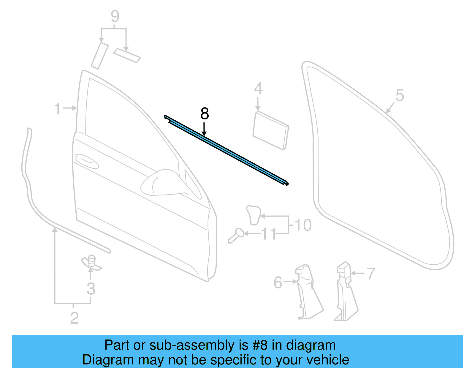 Belt Weather 5G4-837-478-D-5AP - View 14