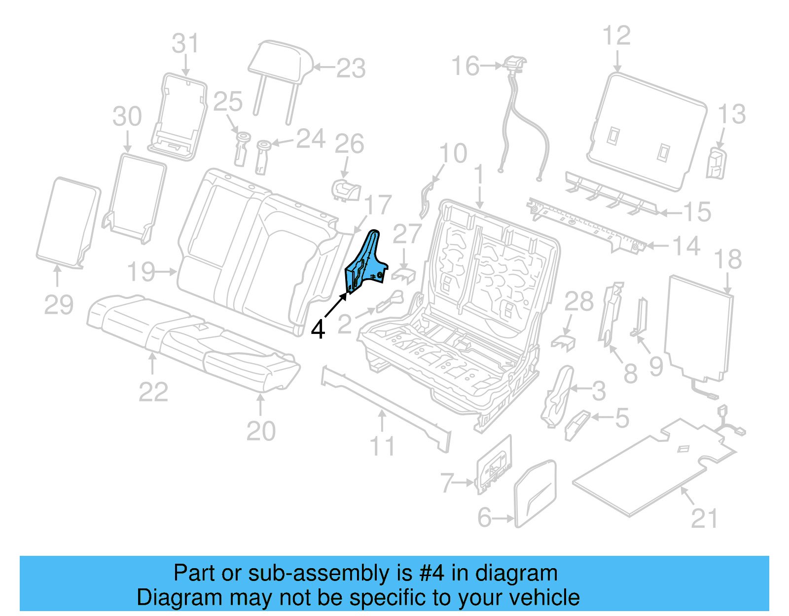 Hinge Cover 3CN-885-315-82V - View 7
