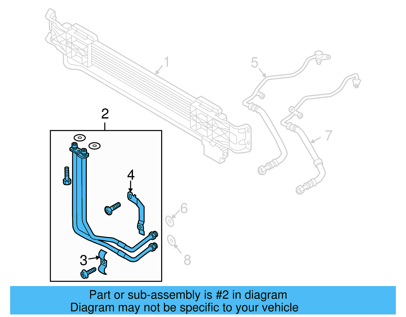 Pipe Assembly 3C0-317-801-E - View 14