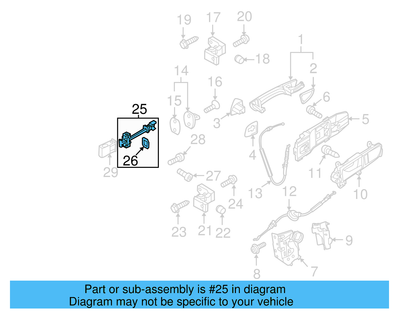 Door Check 561-839-249-C - View 10