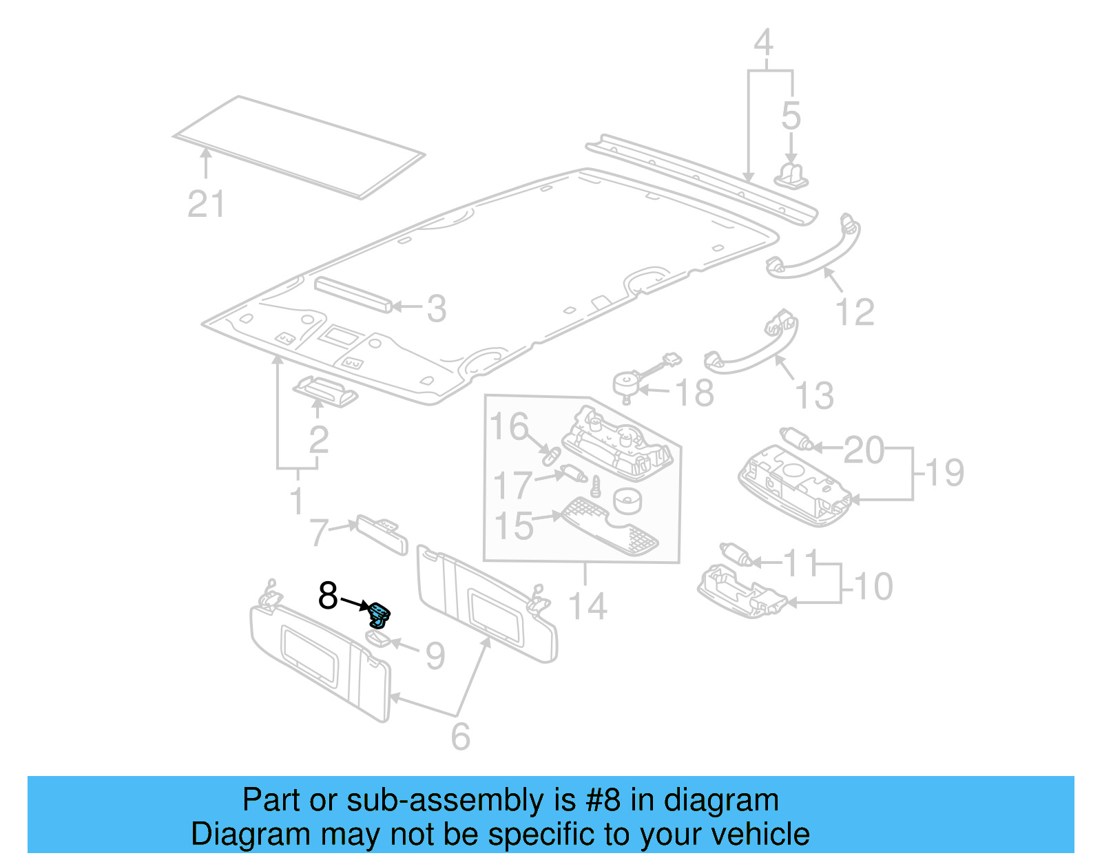 Sun 3B0-857-561-B-8YS - View 22
