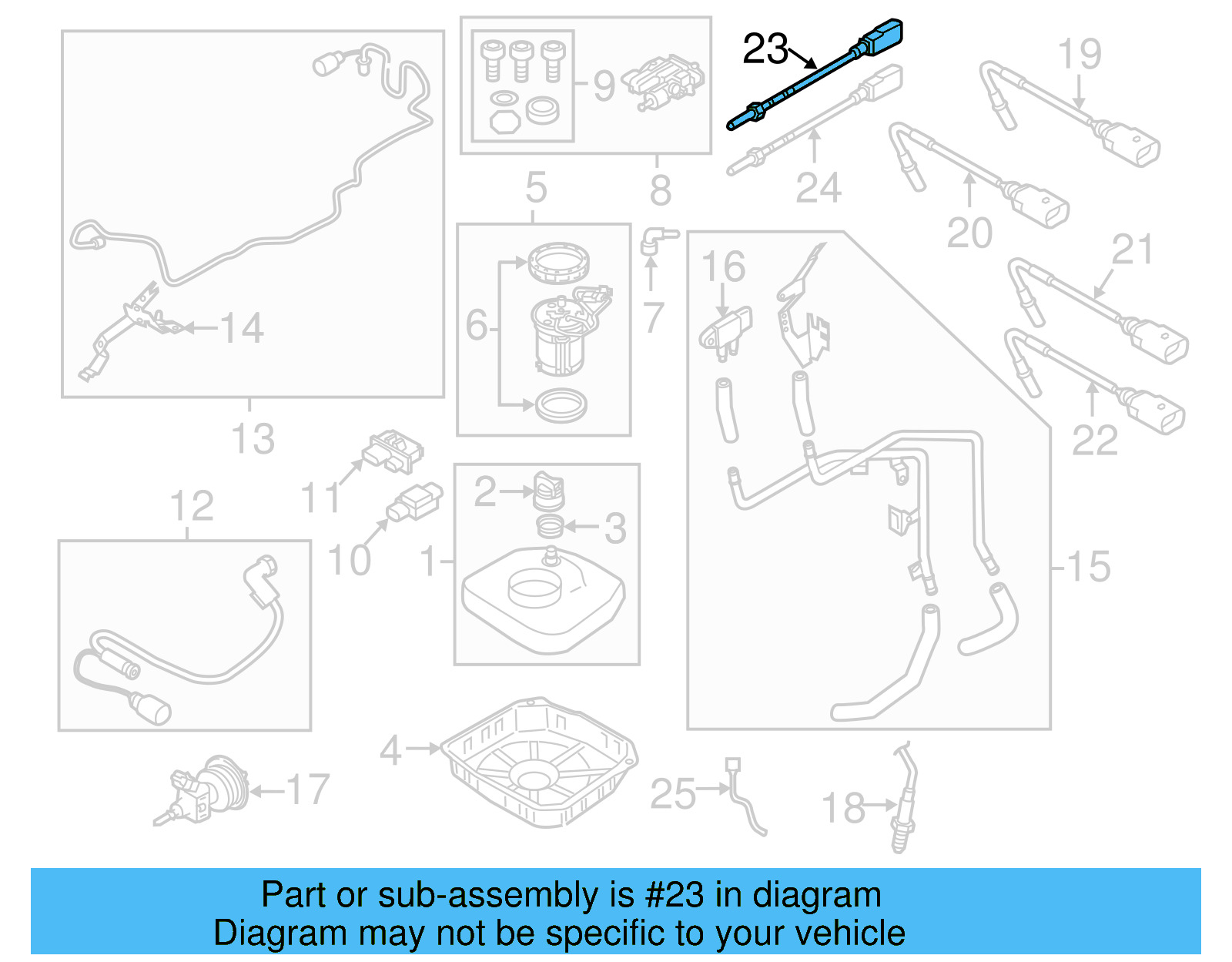 Nox Sensor 8K0-907-807-N - View 12