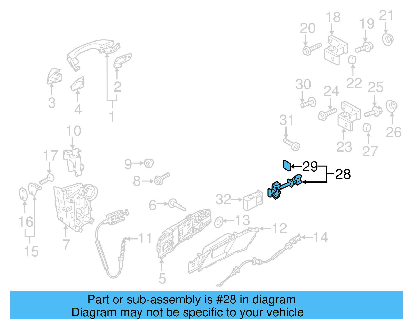 Door Check 5G4-839-249-A - View 12