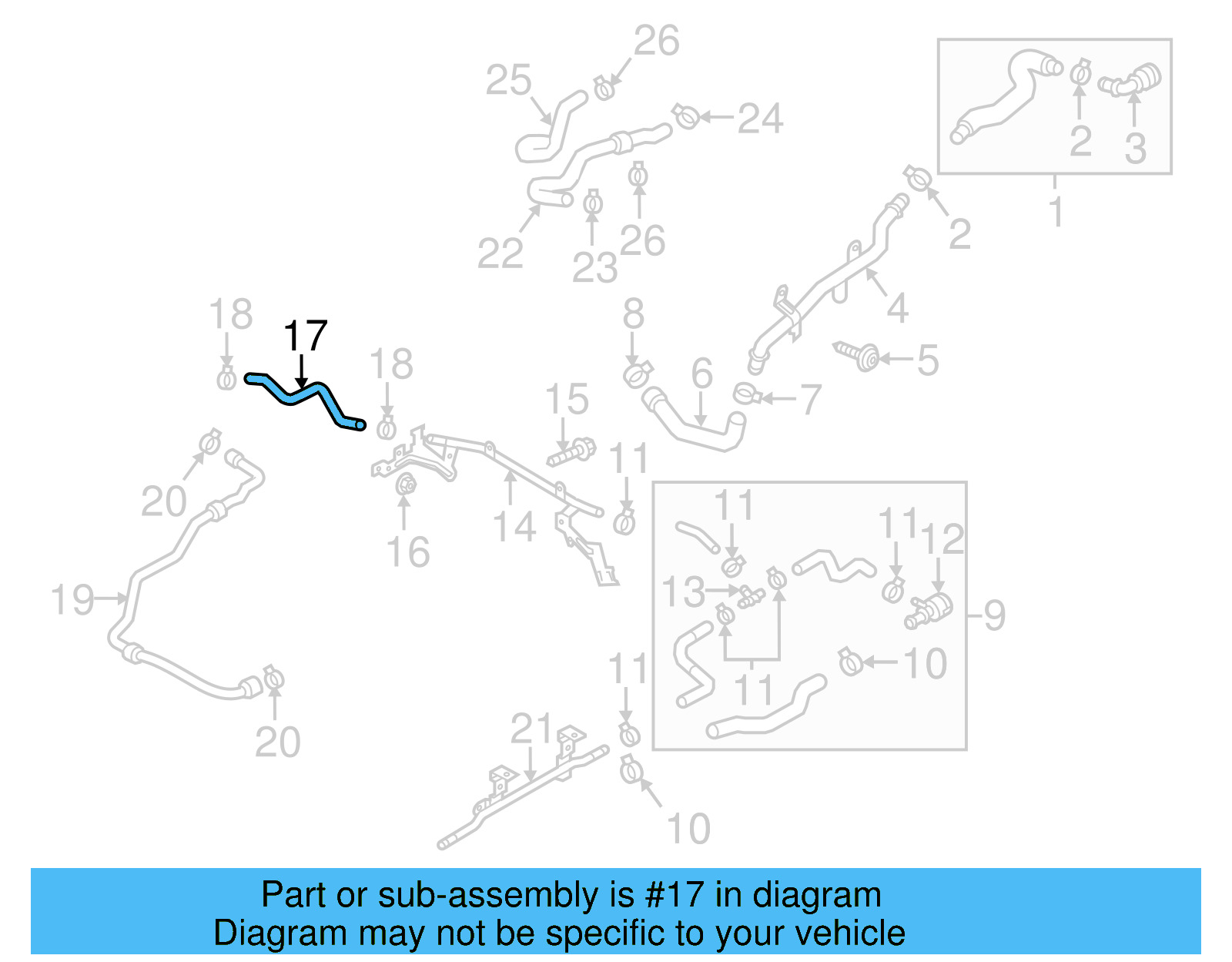 Outlet Hose 3C0-121-447-AK - View 21