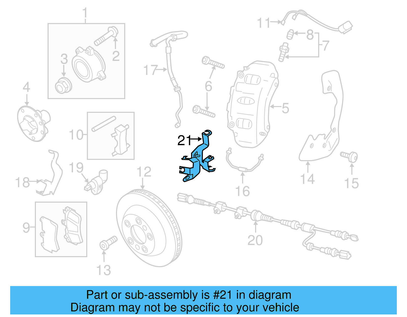Sensor Harness Bracket 7P0-971-003-B - View 7