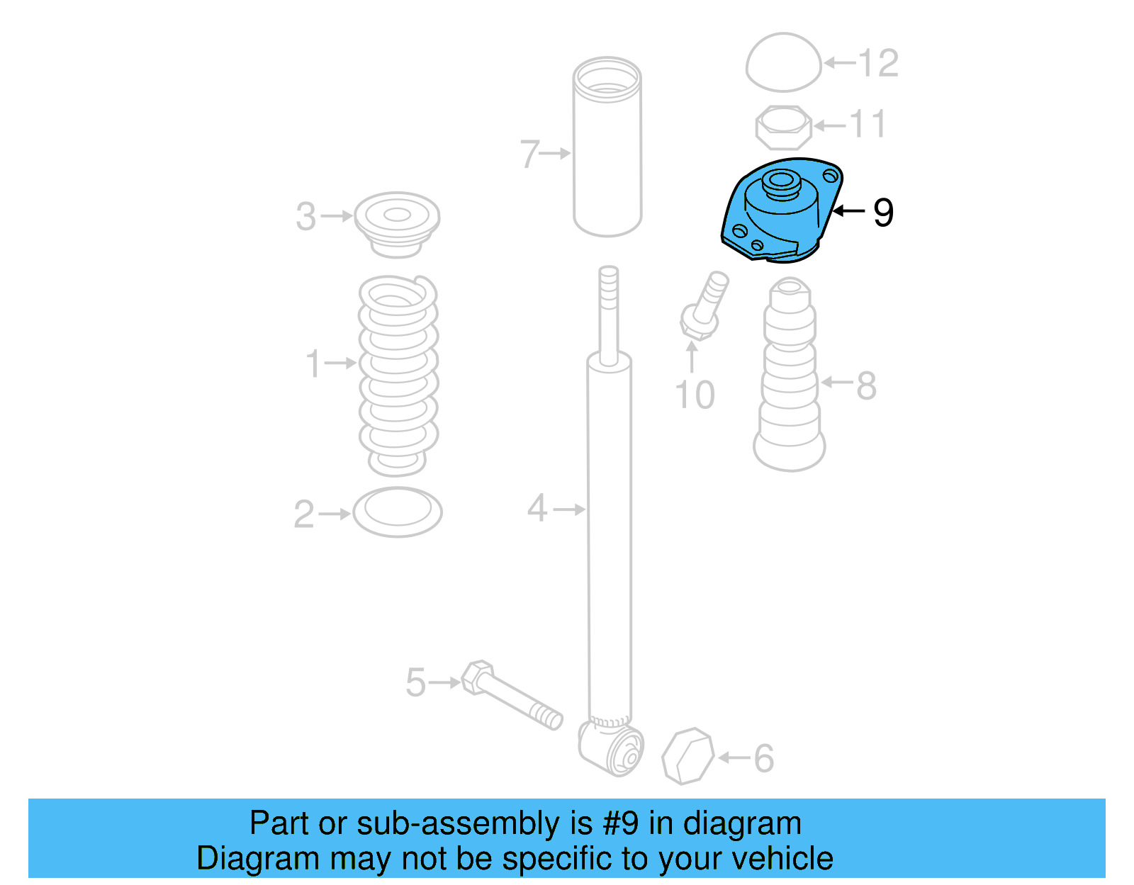 Shock Mount 5C0-513-353-B - View 9