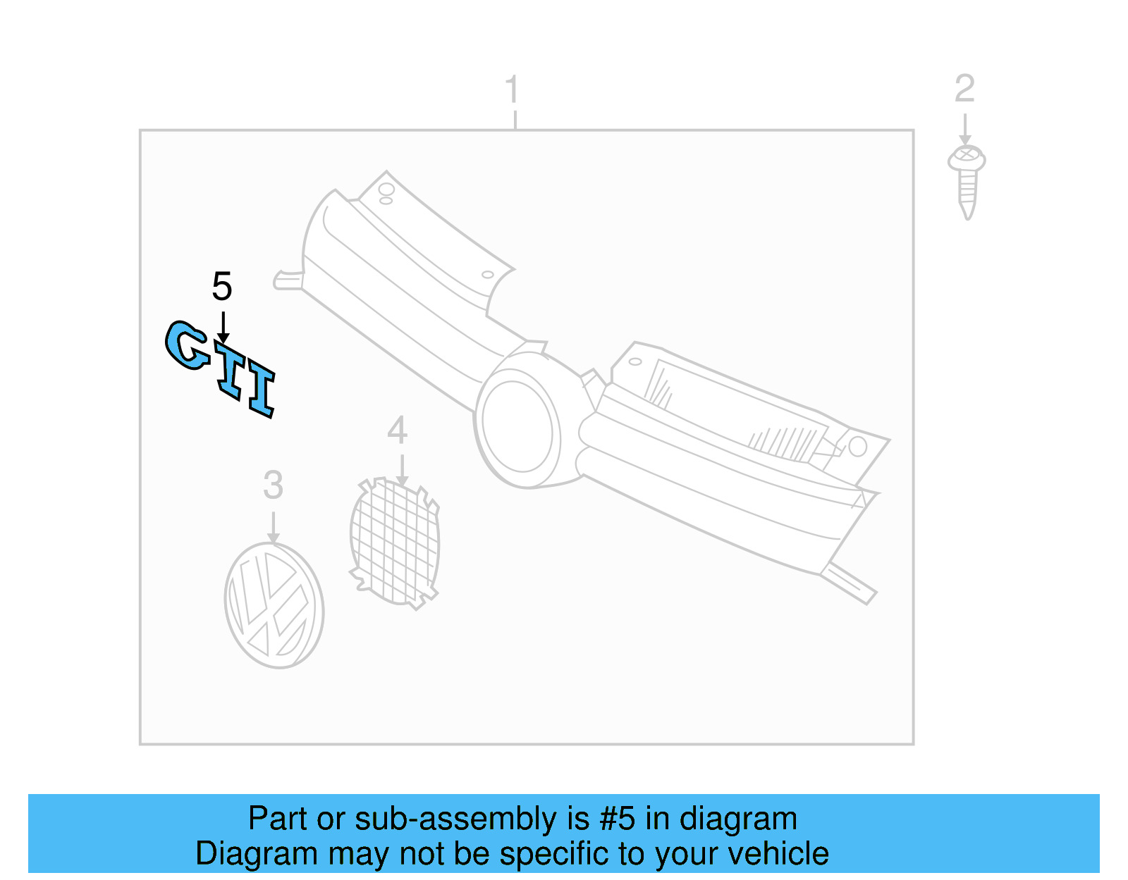 Nameplate 1K6-853-679-D-FXC - View 13