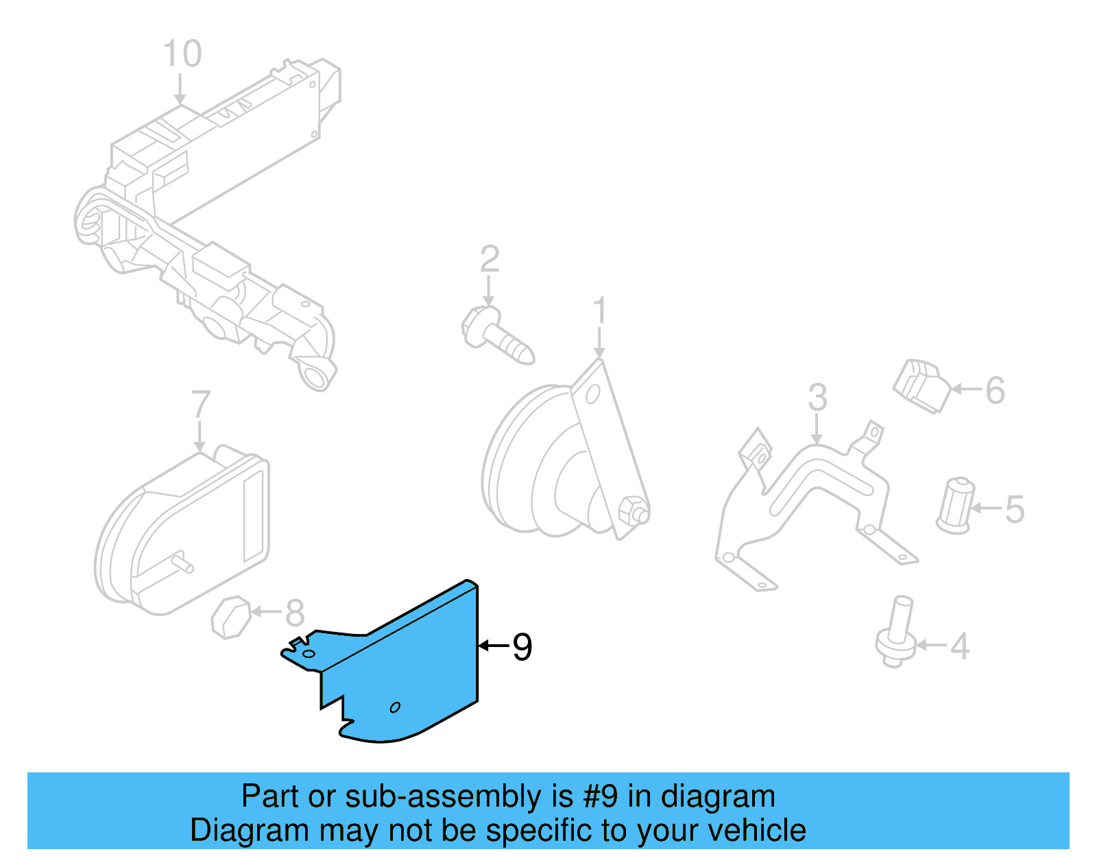 Bracket 5N0-951-217 - View 4