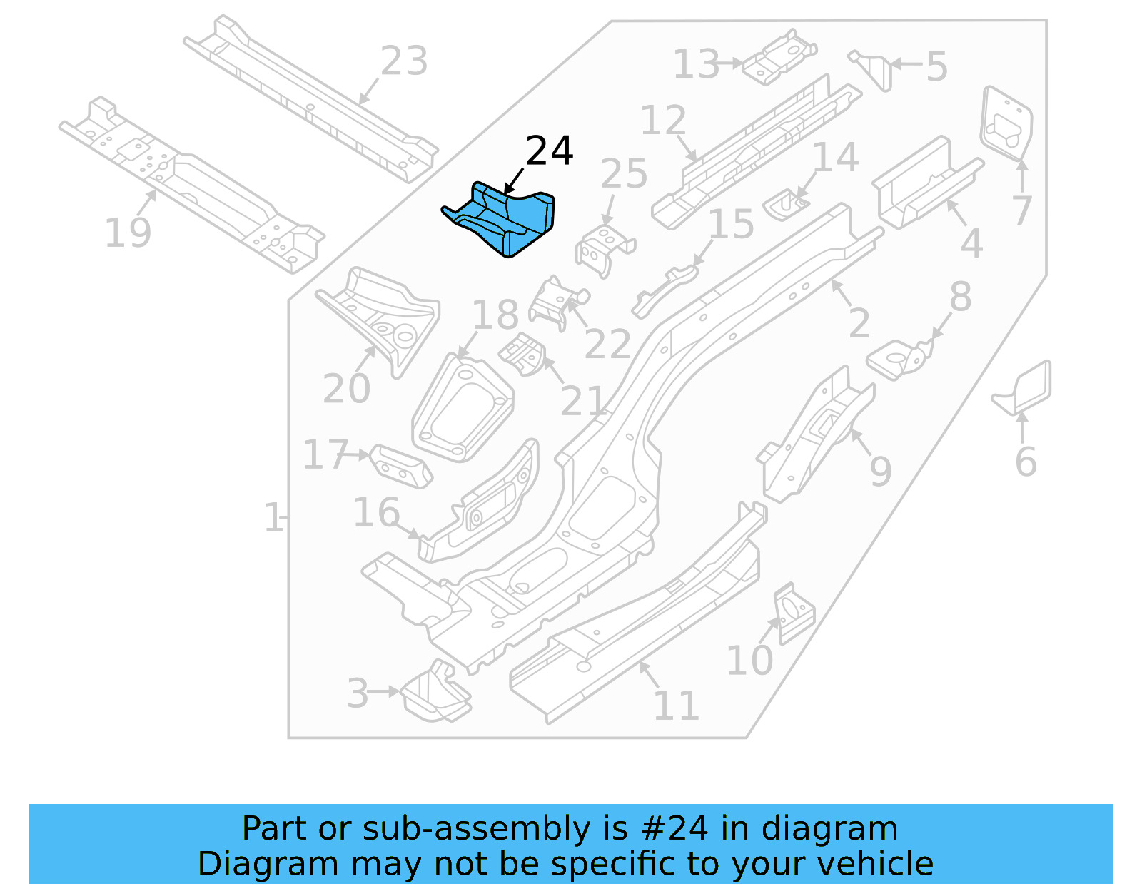 Side Rail Extension 3QF-802-953 - View 4