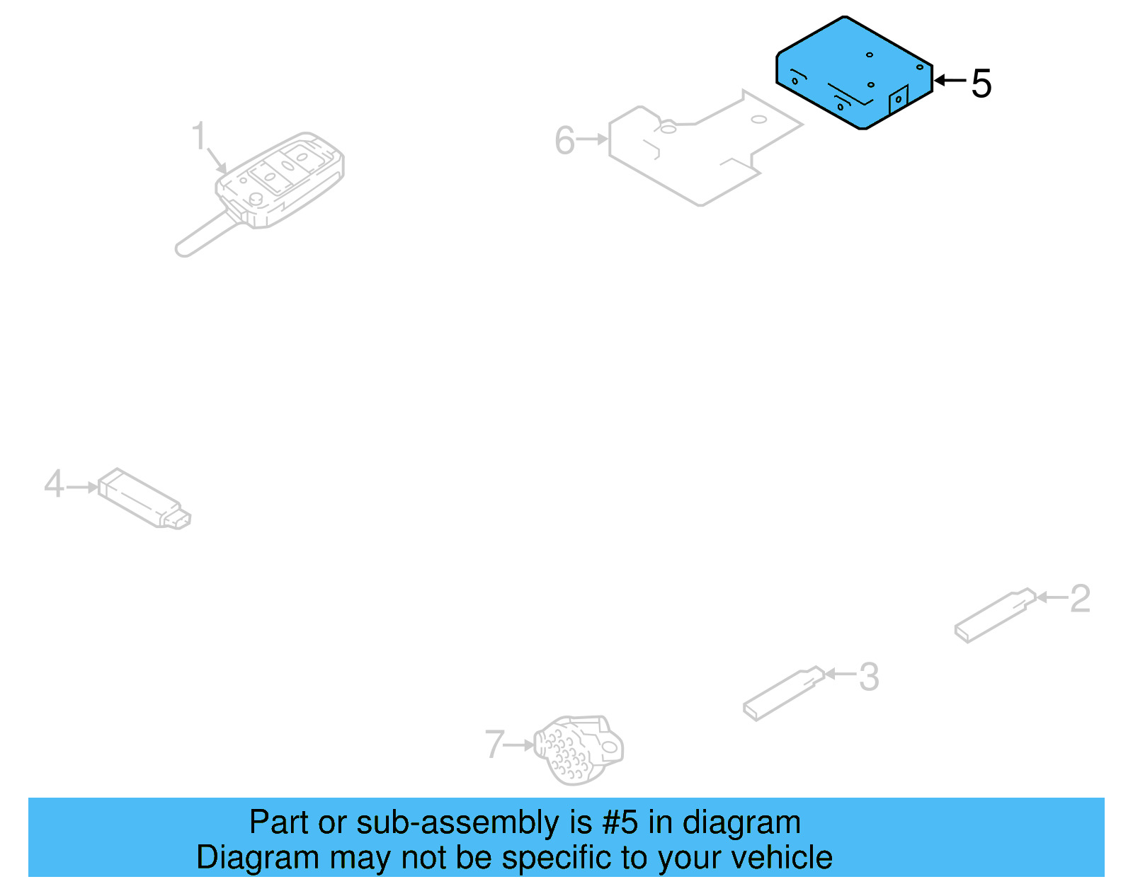 Control Module 3Q0-959-435-Q - View 34