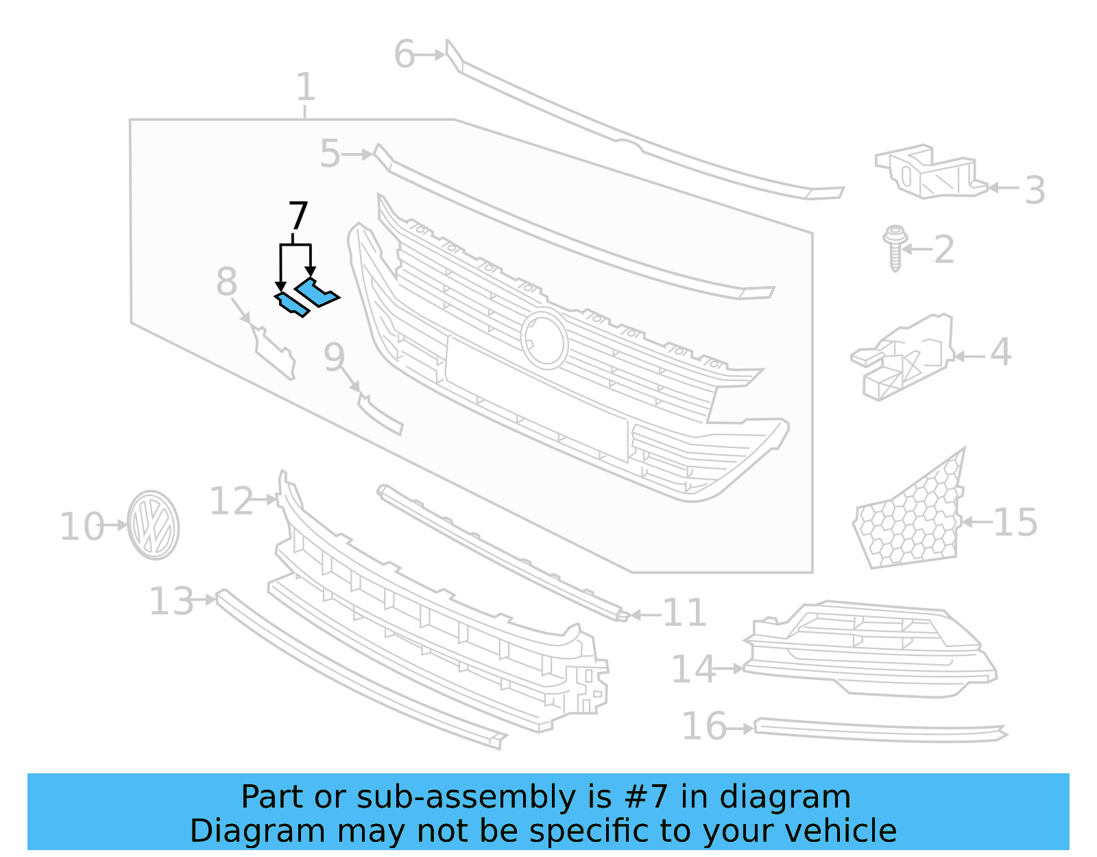 Nameplate 3G8-853-948-041 - View 6