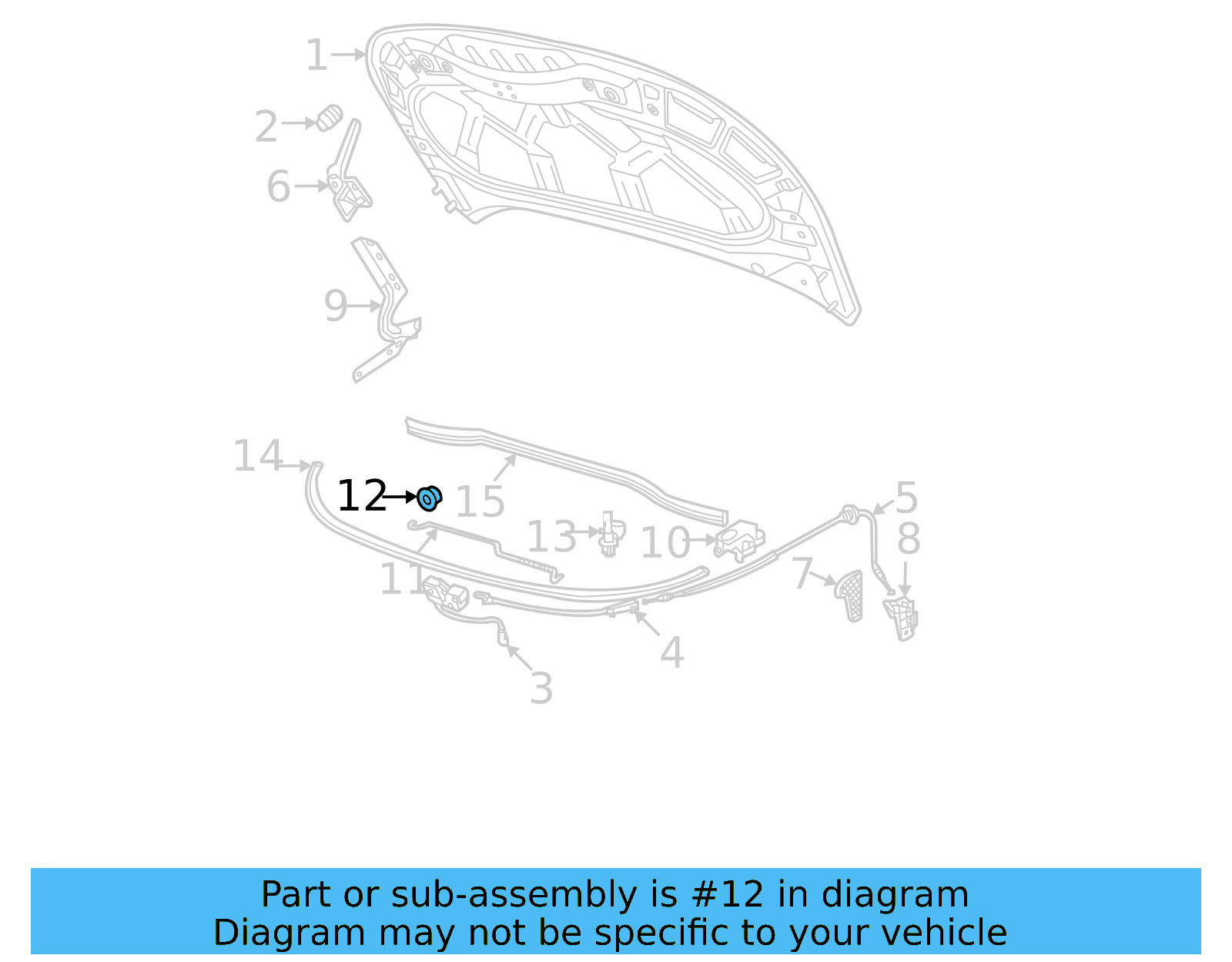 Support Rod Grommet 191-823-395 - View 6