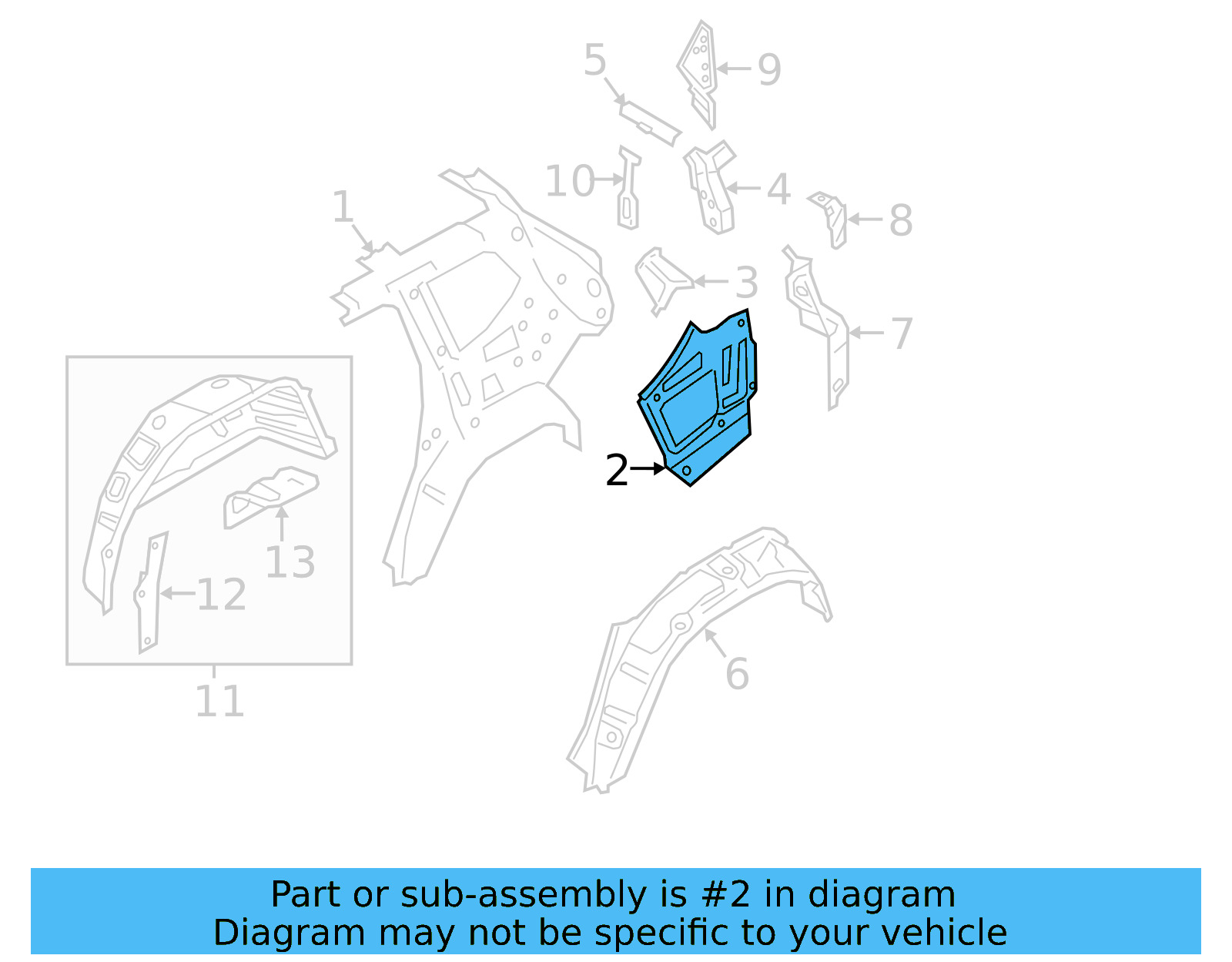 Lower Extension 3CN-809-677 - View 4