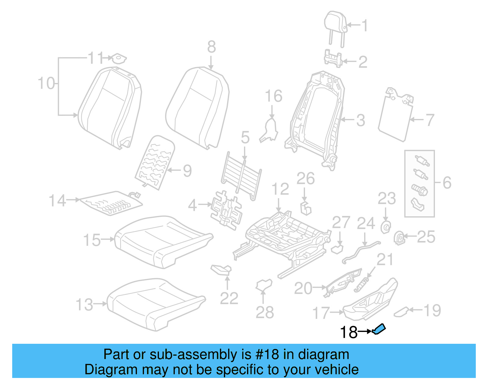 Side Cover Cap 3CN-881-638-ZA2 - View 3