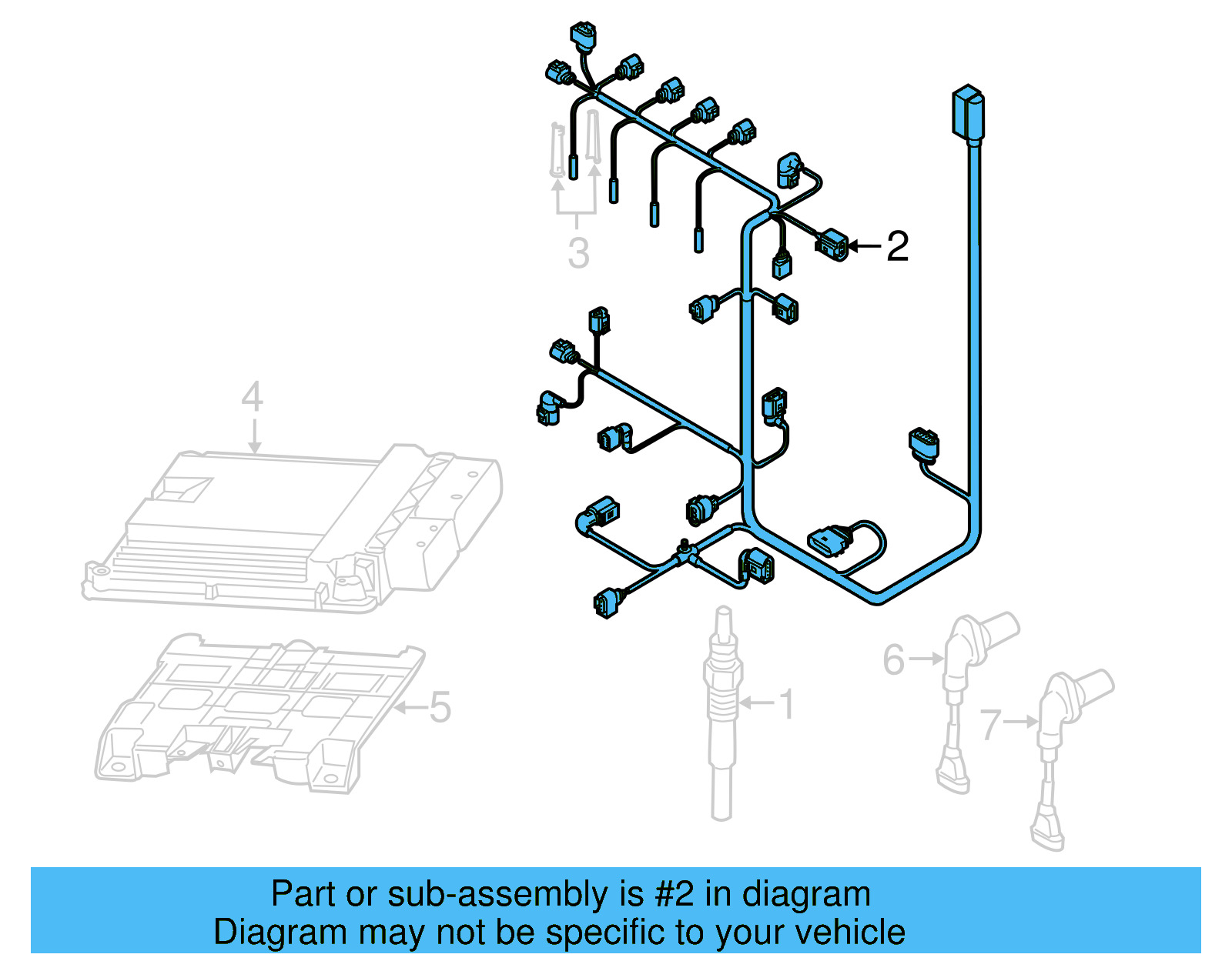 Harness 4G0-971-782 - View 7