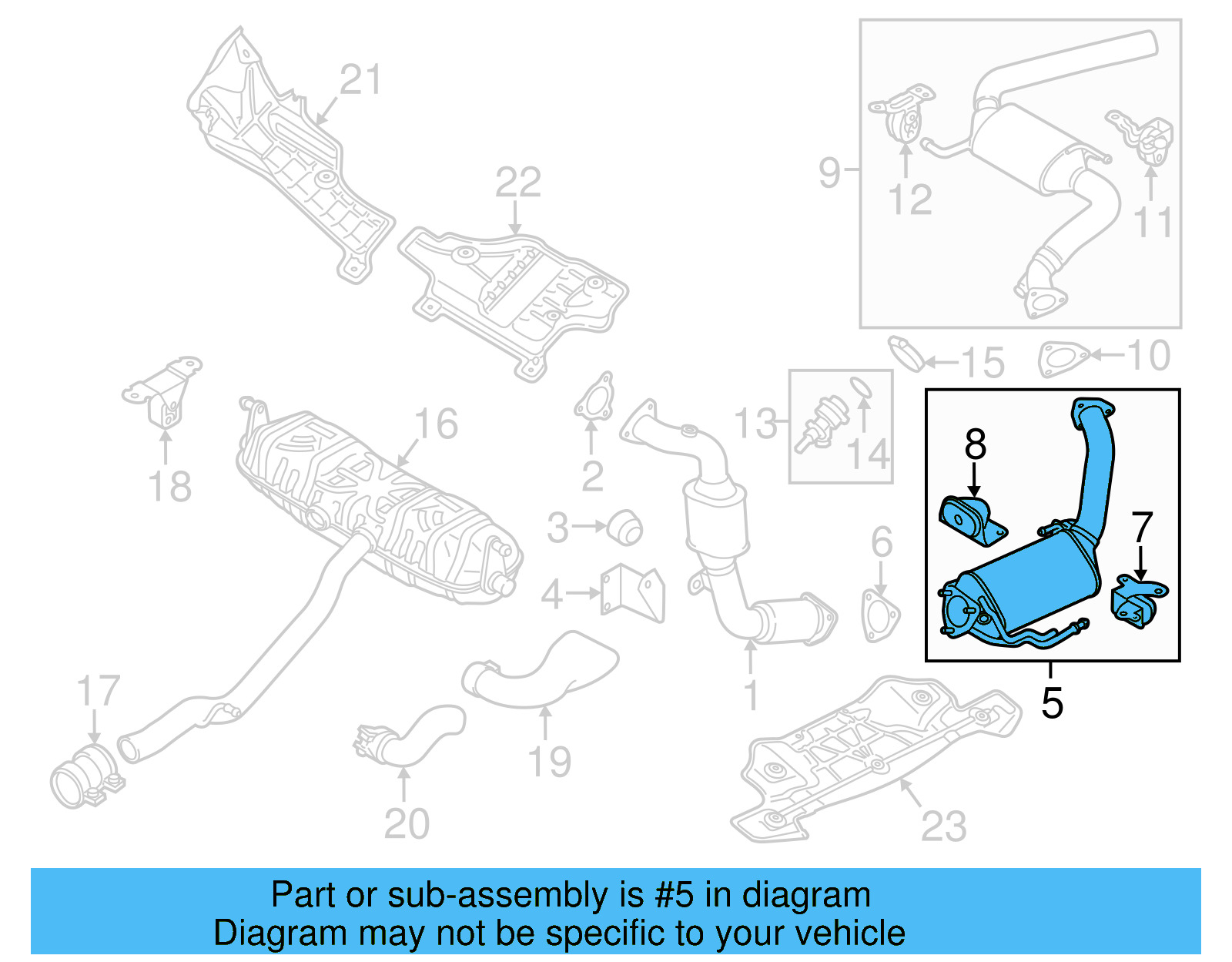 Front Muffler 7L8-254-800-NX - View 11