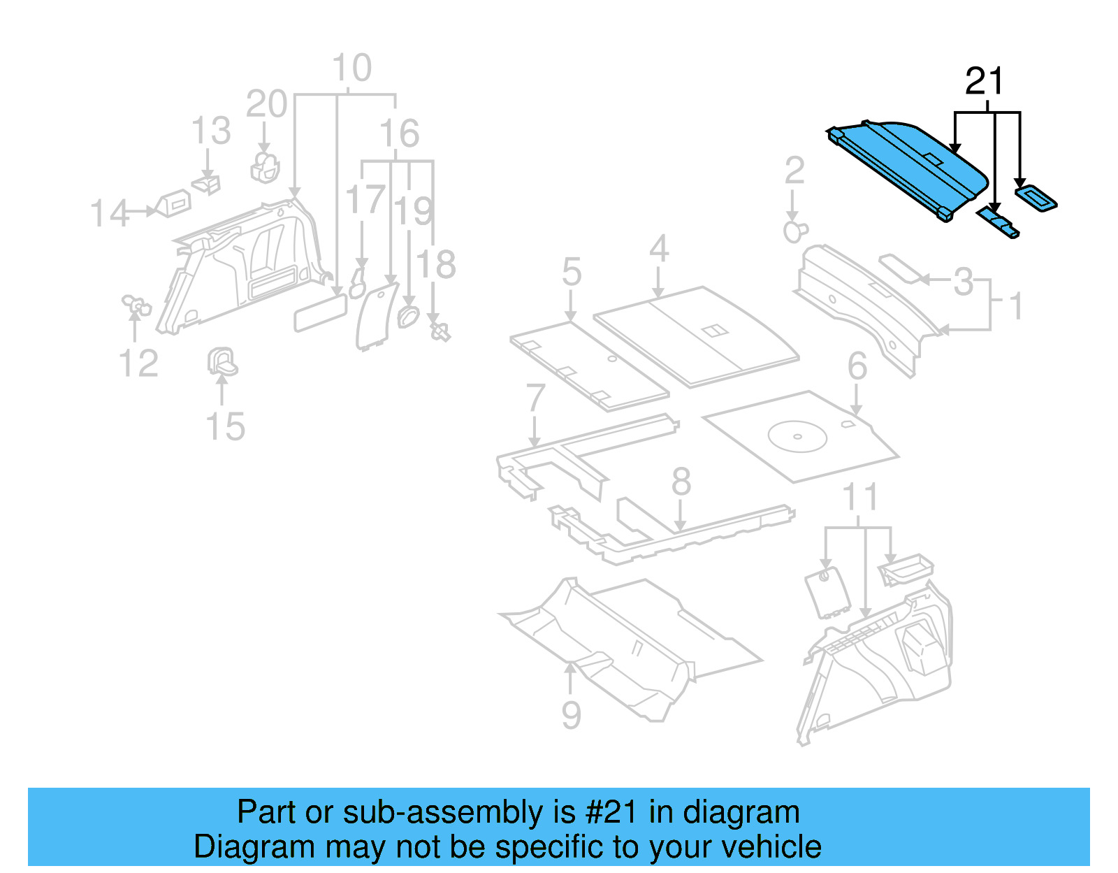 Tonneau Cover 1K9-867-871-B-45W - View 6