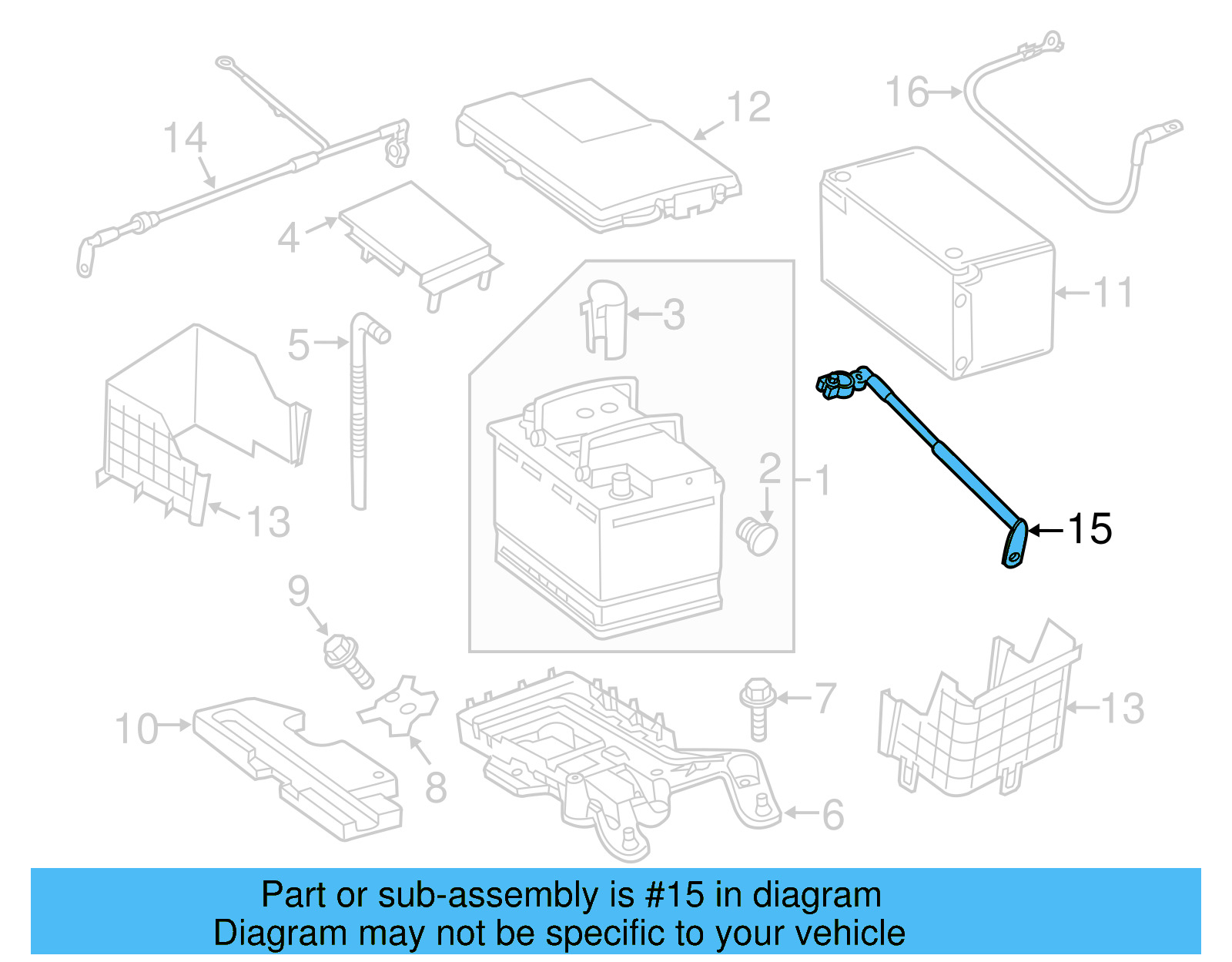 Negative Cable 5N0-971-235-A - View 68
