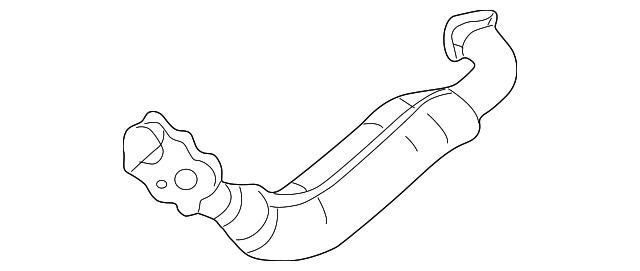 Exhaust Intermediate Pipe 021-253-091-G