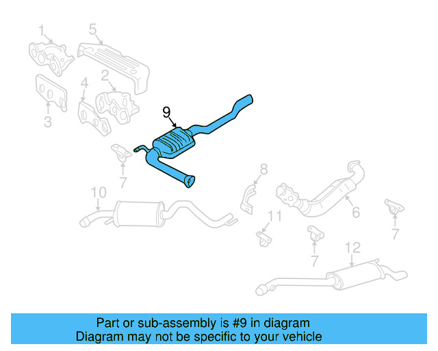 Catalytic Converter 023-131-089-DX - View 3