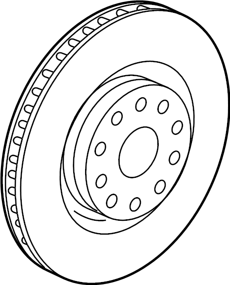 Disc Brake Rotor Front 5C0-615-301-D - View 11