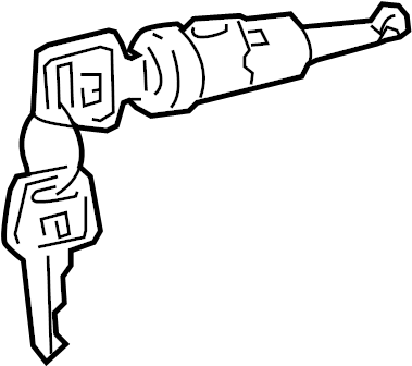 Ignition Lock Cylinder 107-905-855-CF - View 37