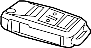 Keyless Entry Transmitter 5K0-837-202-AK-INF - View 5