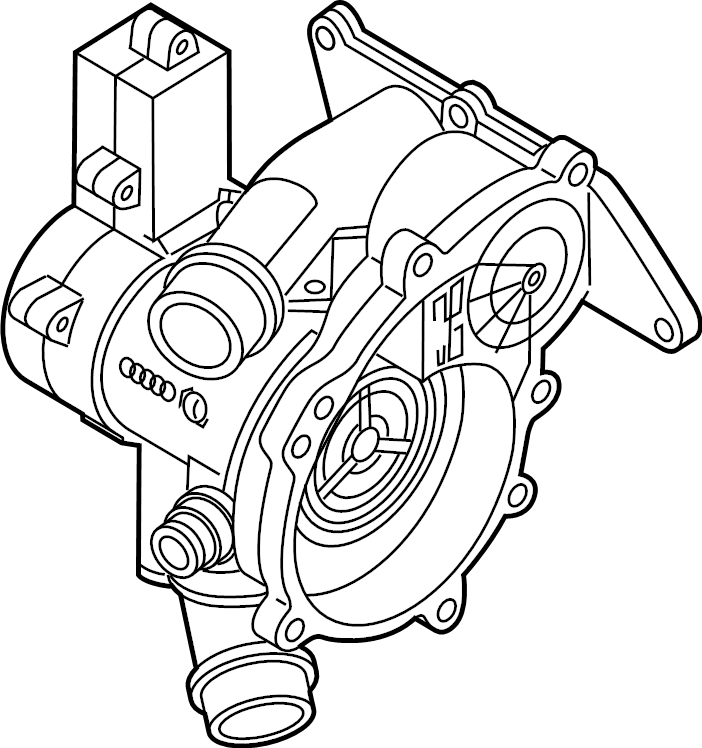 Engine Water Pump Housing 06L-121-111-P - View 6