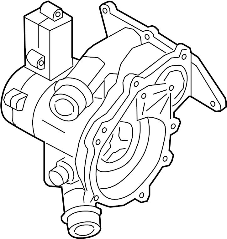 Engine Water Pump Housing 06L-121-111-P - View 5