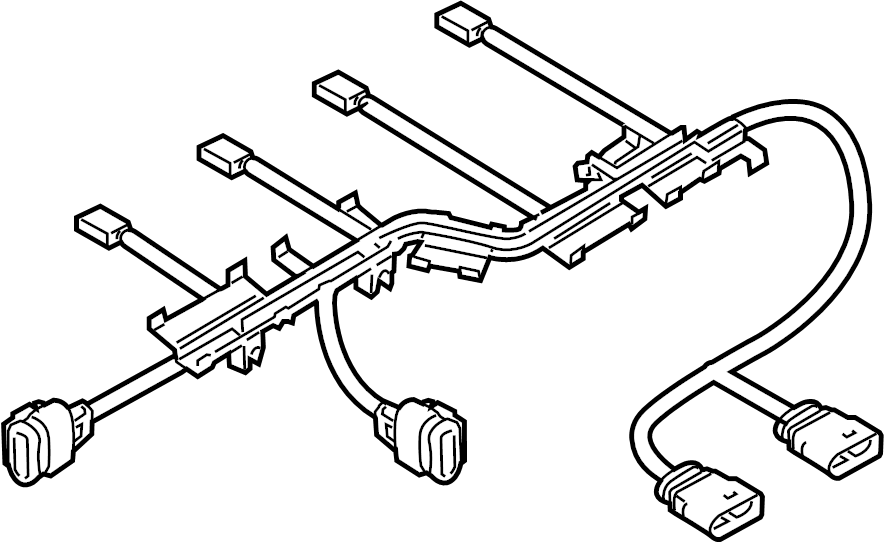 Fuel Injector Connector 06J-971-082-D - View 5