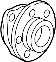 Hub & Bearing 8S0-498-625-A