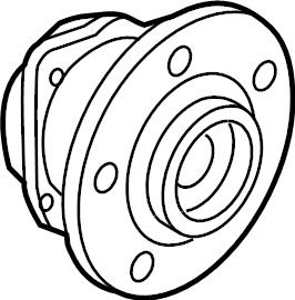 Hub & Bearing 8S0-498-625-A - View 5