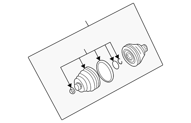 Outer Joint Assembly JZW-498-340-EX - View 2